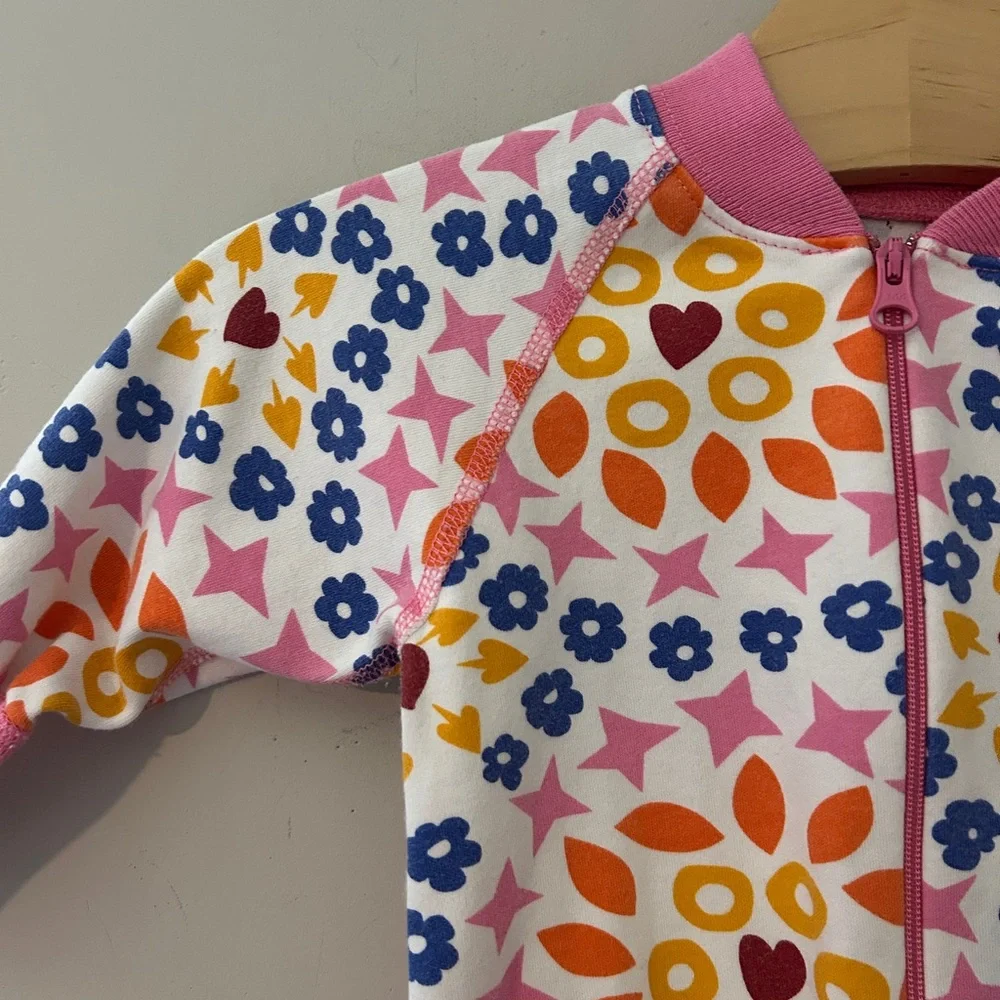 $17 ADD ON Hanna Andersson pajama onesie 3-6M Jamie Kay Little Sleepies‎ Noralee